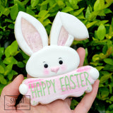 Bunny Text Plaque