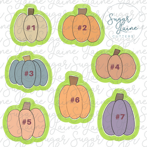 Small Pumpkin Set - 7 Cutters